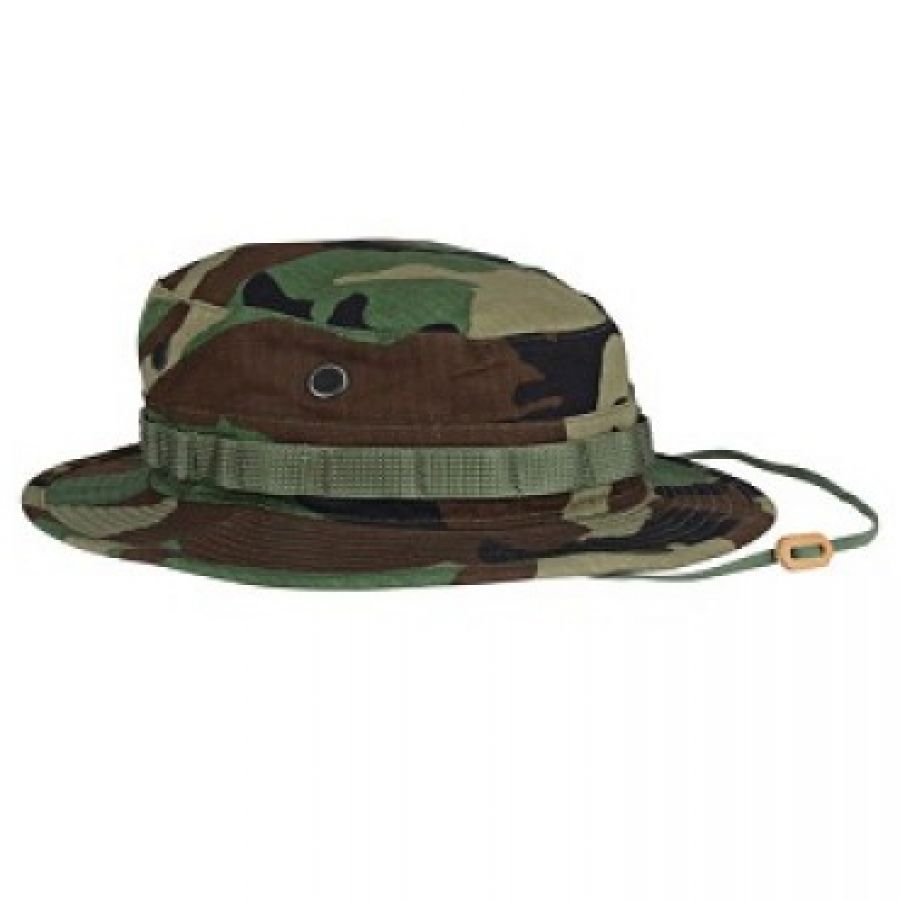 Military Woodland Camo Hat MH-001